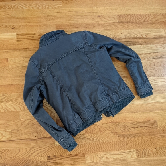 Gray-blue bomber jacket - Picture 5 of 8